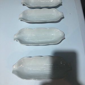 CORN ON THE COB DISHES—VINTAGE